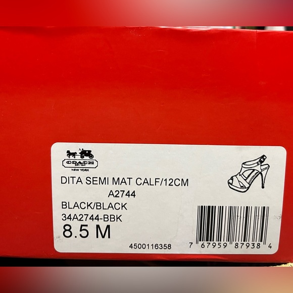 Coach Dita Semi Mat Calf/12cm - Picture 3 of 3